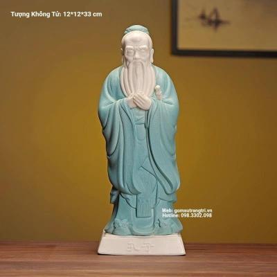 BỘ TƯỢNG NGŨ TỬ: LÃO TỬ, KHỔNG TỬ, MẠNH TỬ, TRANG TỬ, KHÔNG TỬ